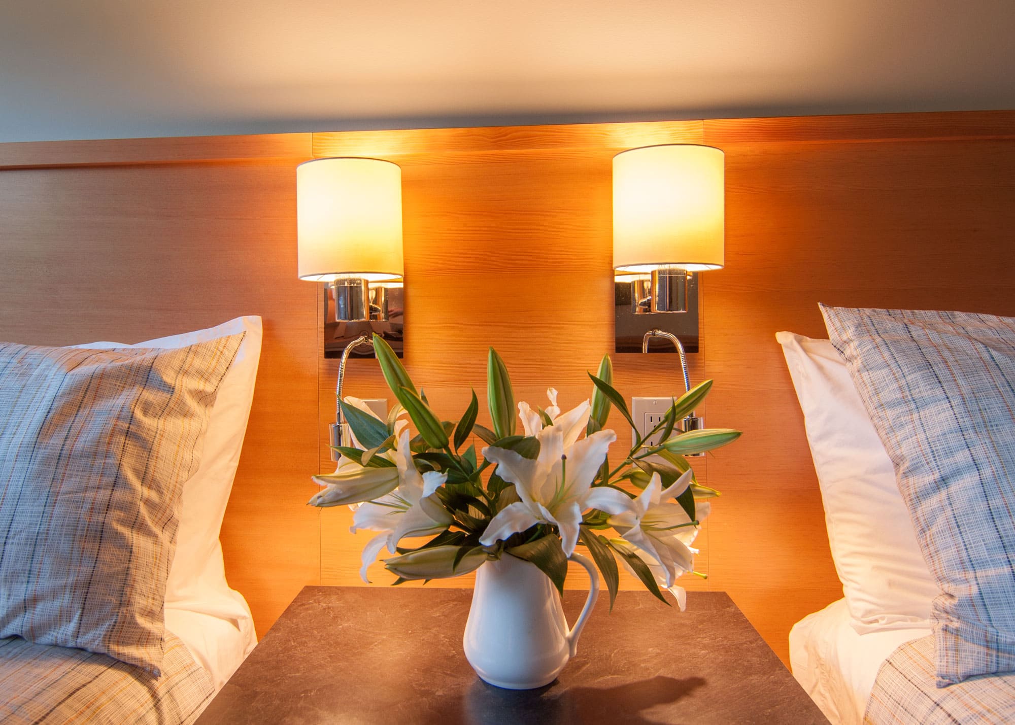 Salt Spring Island Ganges Hotel Room Deluxe Double